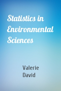 Statistics in Environmental Sciences