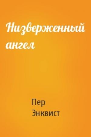 Обложка книги «Низверженный ангел» — Пер Энквист