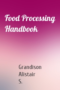 Food Processing Handbook