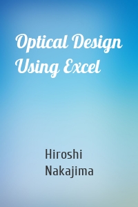 Optical Design Using Excel