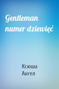 Gentleman numer dziewięć