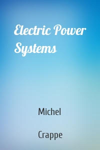 Electric Power Systems