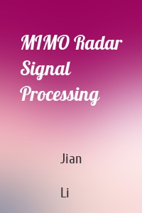 MIMO Radar Signal Processing