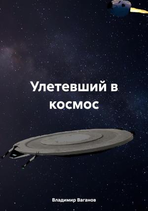 Обложка книги «Улетевший в космос» — Владимир Ваганов
