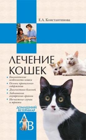 Обложка книги «Лечение кошек» — Екатерина Константинова