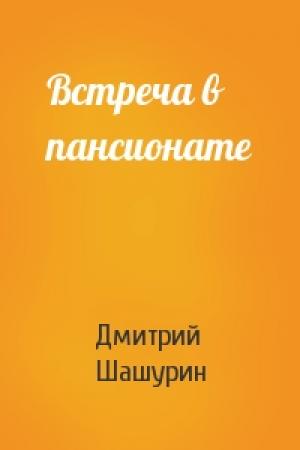 Обложка книги «Встреча в пансионате» — Дмитрий Шашурин