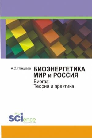 Обложка книги «Биоэнергетика. Мир и Россия. Биогаз. Теория и практика. Монография» — Евгений Панцхава