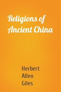 Religions of Ancient China