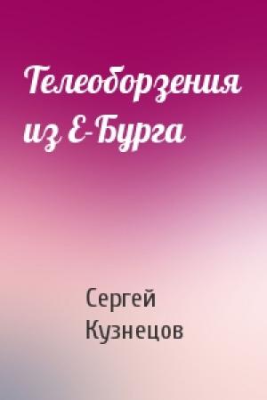 Обложка книги «Телеоборзения из Е-Бурга» — Сергей Кузнецов