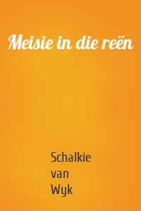 Meisie in die reën