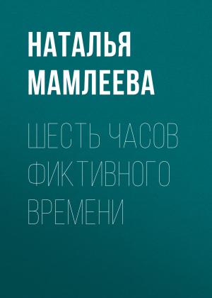 Обложка книги «Шесть часов фиктивного времени» — Наталья Мамлеева