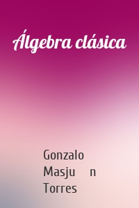 Álgebra clásica