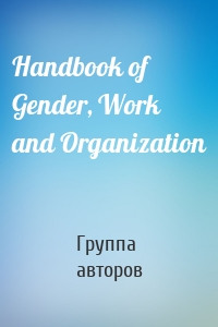 Handbook of Gender, Work and Organization