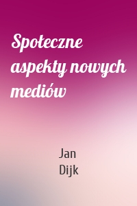 Społeczne aspekty nowych mediów