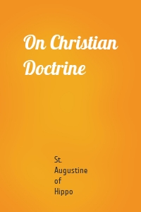 On Christian Doctrine