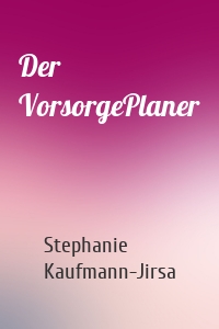 Der VorsorgePlaner