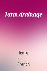 Farm drainage