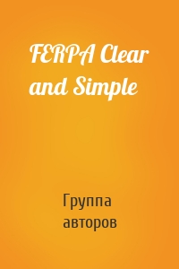 FERPA Clear and Simple