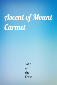 Ascent of Mount Carmel