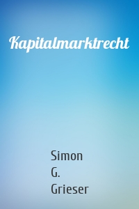 Kapitalmarktrecht