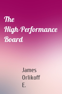 The High-Performance Board