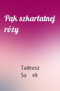 Pąk szkarłatnej róży