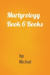 Martyrology Book 6 Books