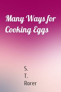 Many Ways for Cooking Eggs