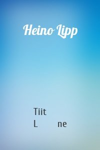 Heino Lipp