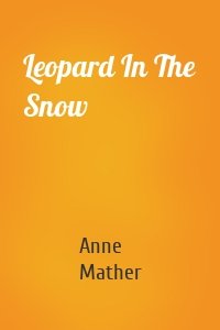 Leopard In The Snow