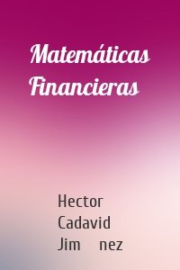 Matemáticas Financieras