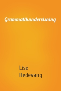 Grammatikundervisning