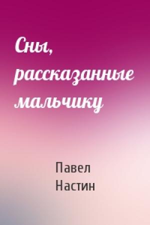 Обложка книги «Сны, рассказанные мальчику» — Павел Настин