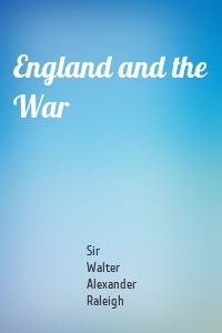 England and the War