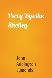 Percy Bysshe Shelley