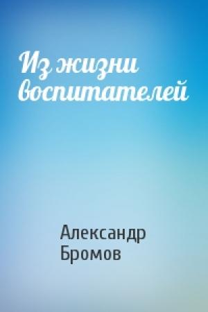 Обложка книги «Из жизни воспитателей» — Александр Бромов