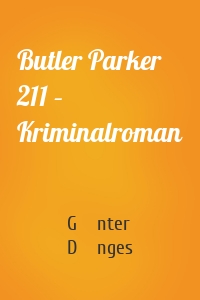 Butler Parker 211 – Kriminalroman