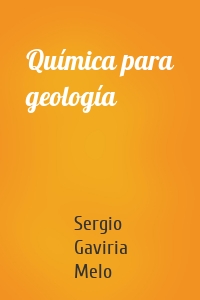 Química para geología