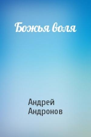 Обложка книги «Божья воля» — Андрей Андронов
