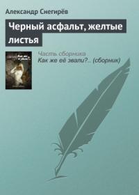 Александр Снегирев - Черный асфальт, желтые листья