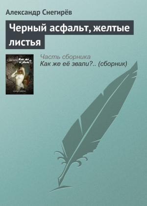 Обложка книги «Черный асфальт, желтые листья» — Александр Снегирев
