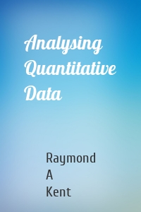 Analysing Quantitative Data