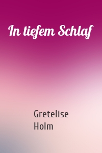 In tiefem Schlaf