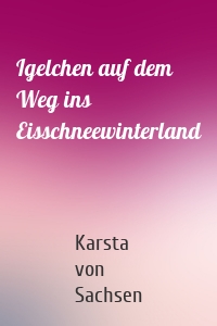 Igelchen auf dem Weg ins Eisschneewinterland