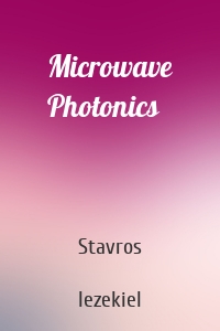 Microwave Photonics