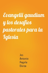 Evangelii gaudium y los desafíos pastorales para la Iglesia