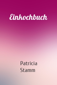 Einkochbuch