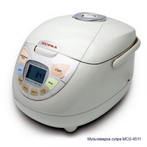 Обложка книги «Мультиварка SUPRA MCS-4511. Рецепты.» — Елена Савич