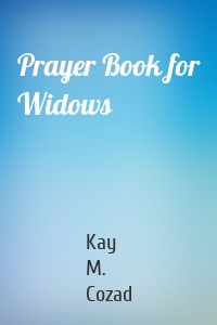 Prayer Book for Widows