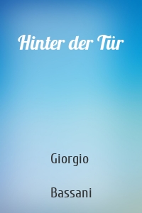 Hinter der Tür